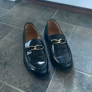 Frame Le Ayanna embellished leather loafers, 38